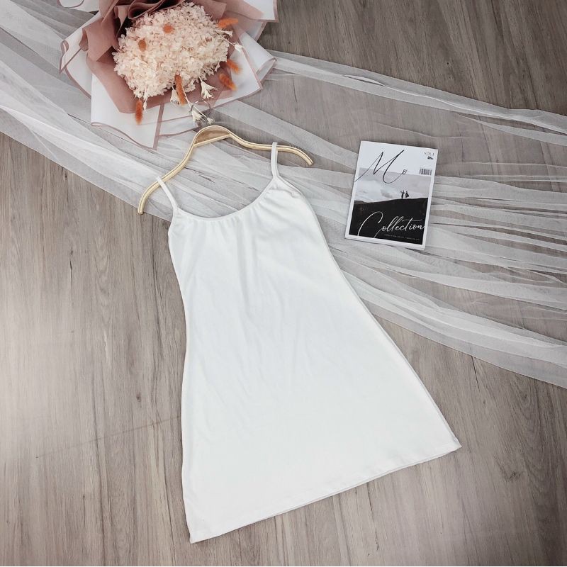 [HCM]Set đầm và áo croptop tay dài hót trend