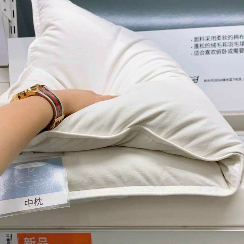 Ruột gối lông vũ ikea cao cấp siêu mềm mịn giá rẻ