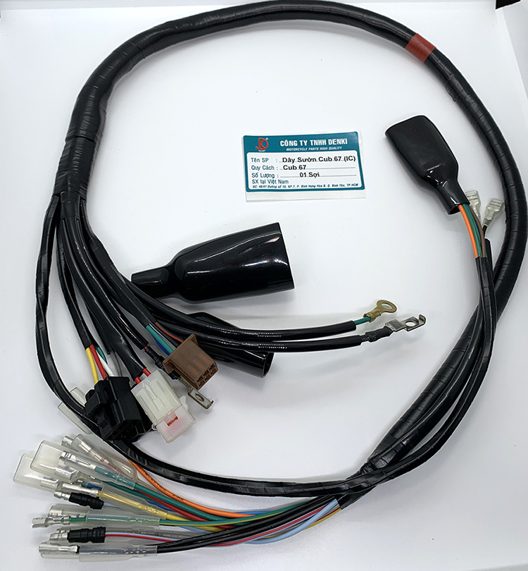 [HCM]Dây điện sườn dành cho xe Cub 67 ( dùng IC)