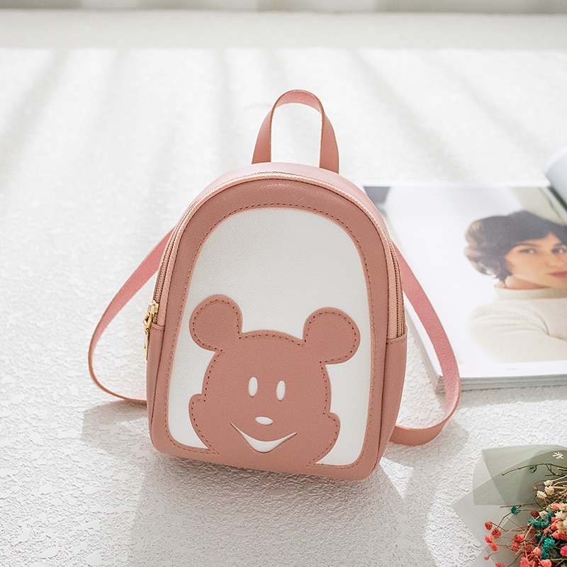 Balo nữ hình chuột mickey blmr23 màu hồng