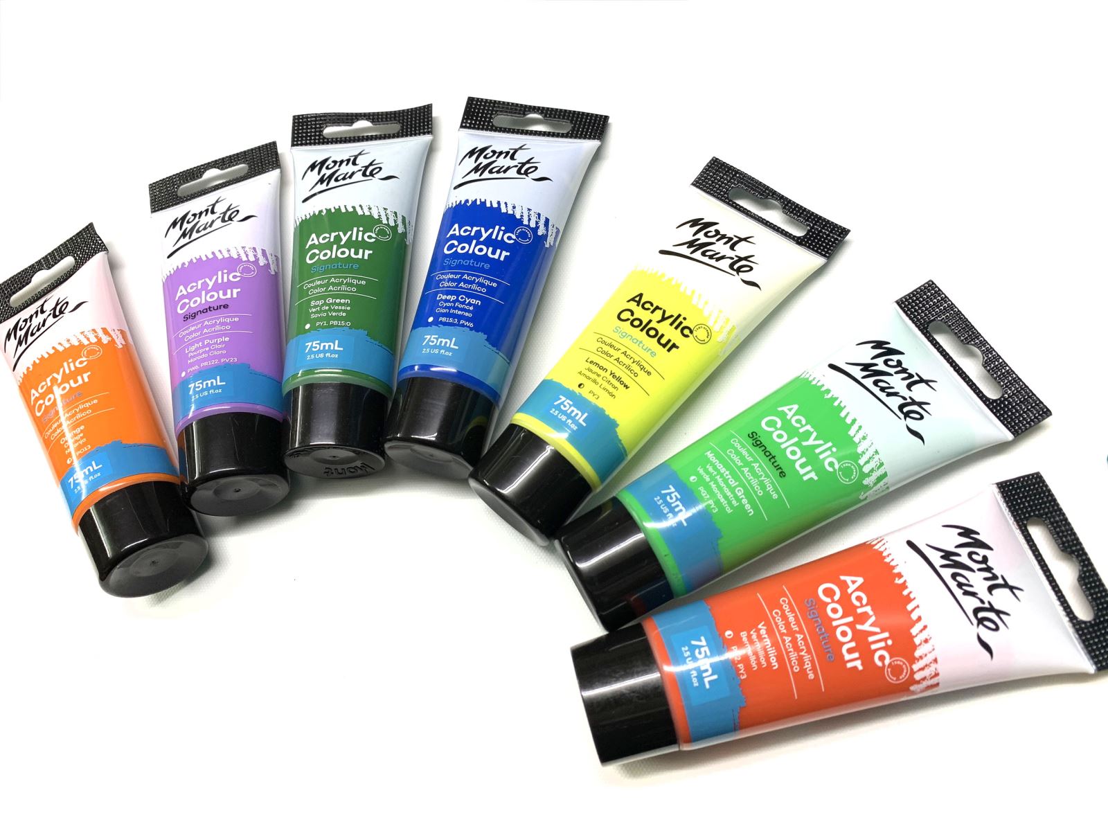 Màu Acrylic Studio Mont Marte Dạng Tuýp 75ml