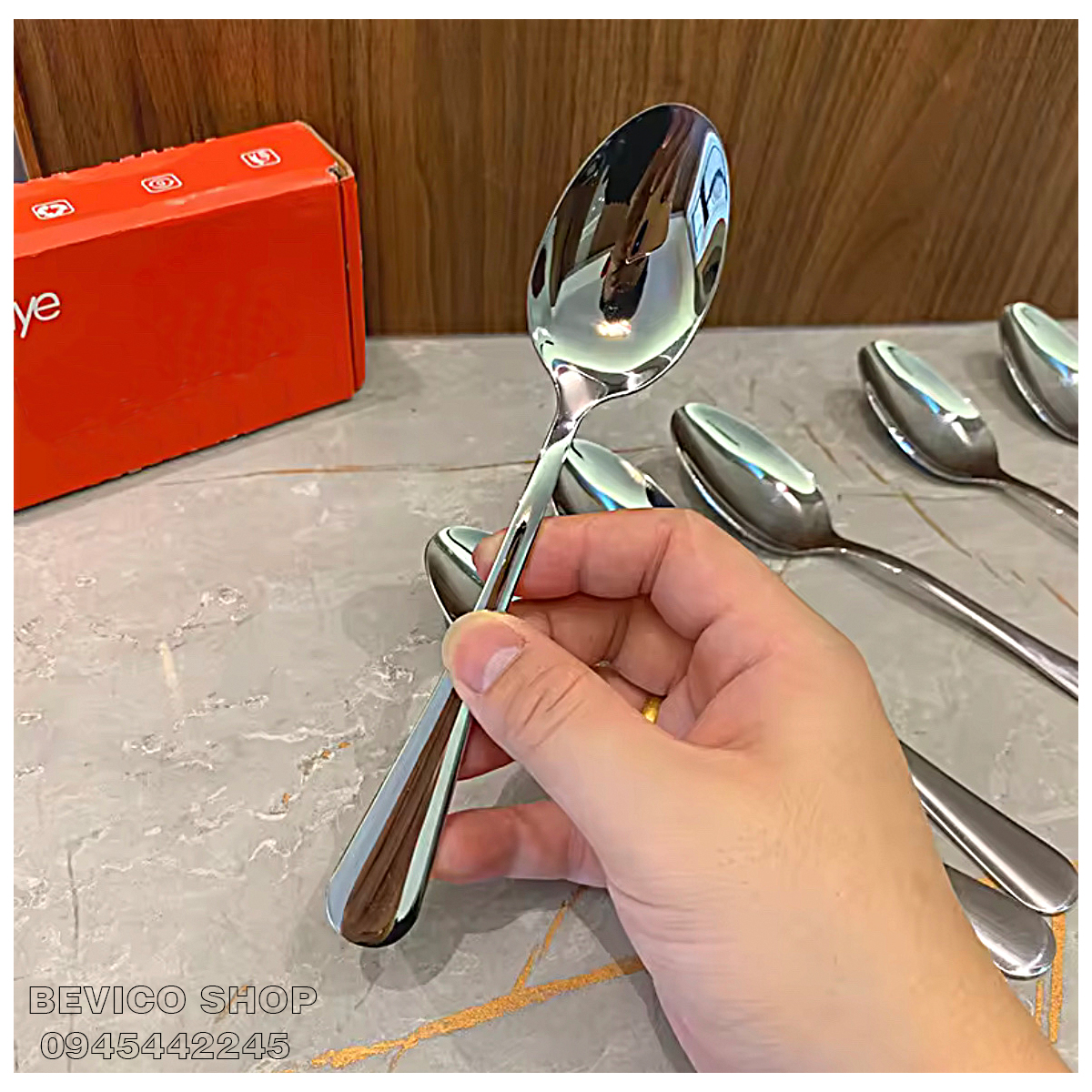 Muỗng inox 304 cao cấp