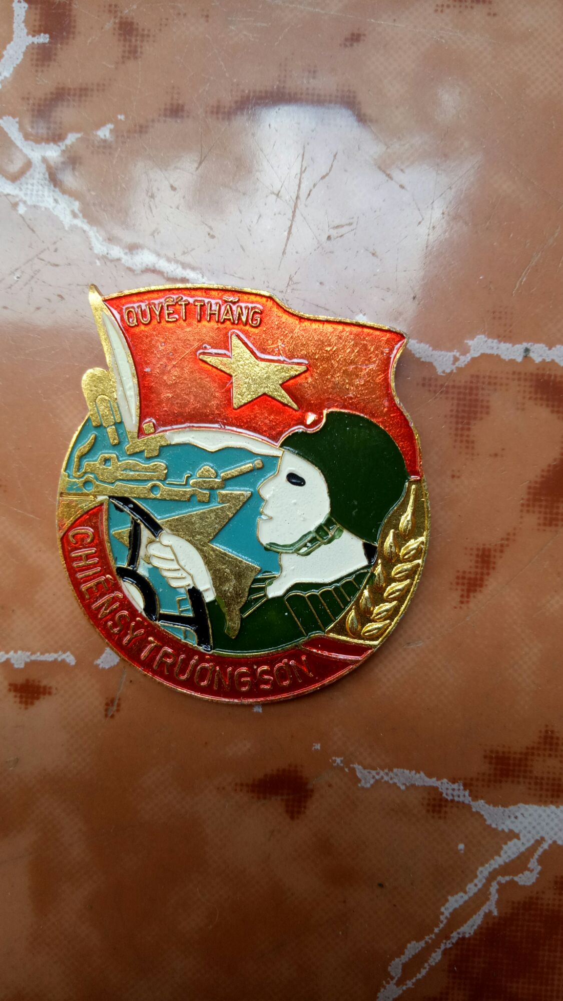 Badge of Truong Son 559Th Brigade, Spring 1968, 1972, 1975, Ho Chi Minh Decorative Gift