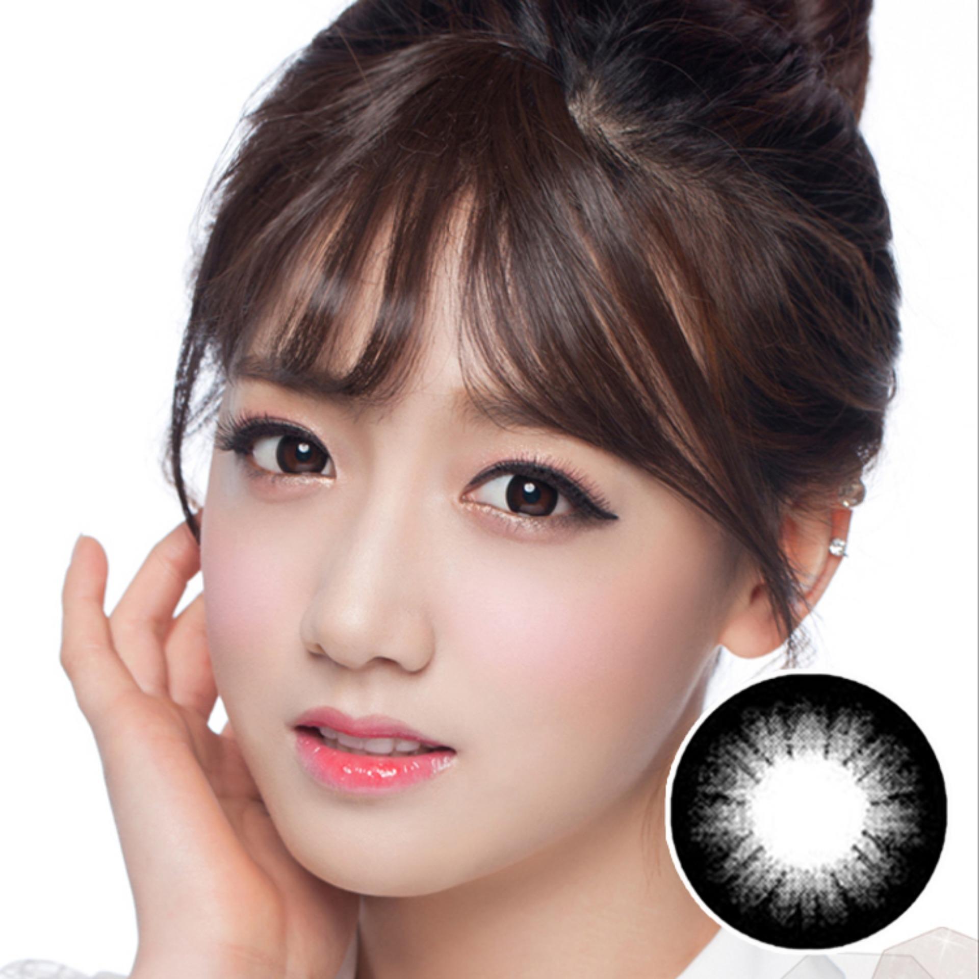 [HCM]lens màu đen không độ