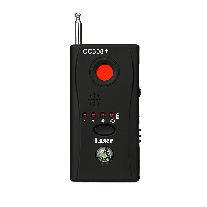 Máy phát hiện nghe lén, định vị, camera quay lén CC308+