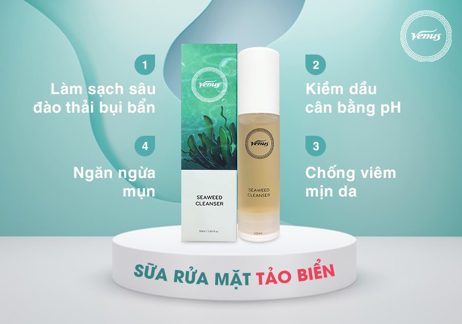 [HCM]Combo Sạch Mụn Thâm Trắng Da Venus