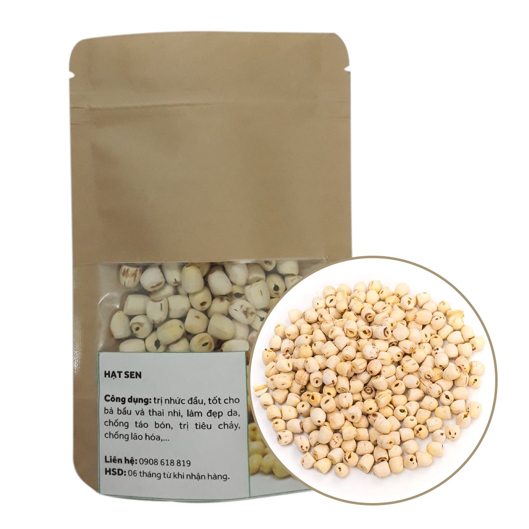 Hạt sen khô đồng tháp 100g