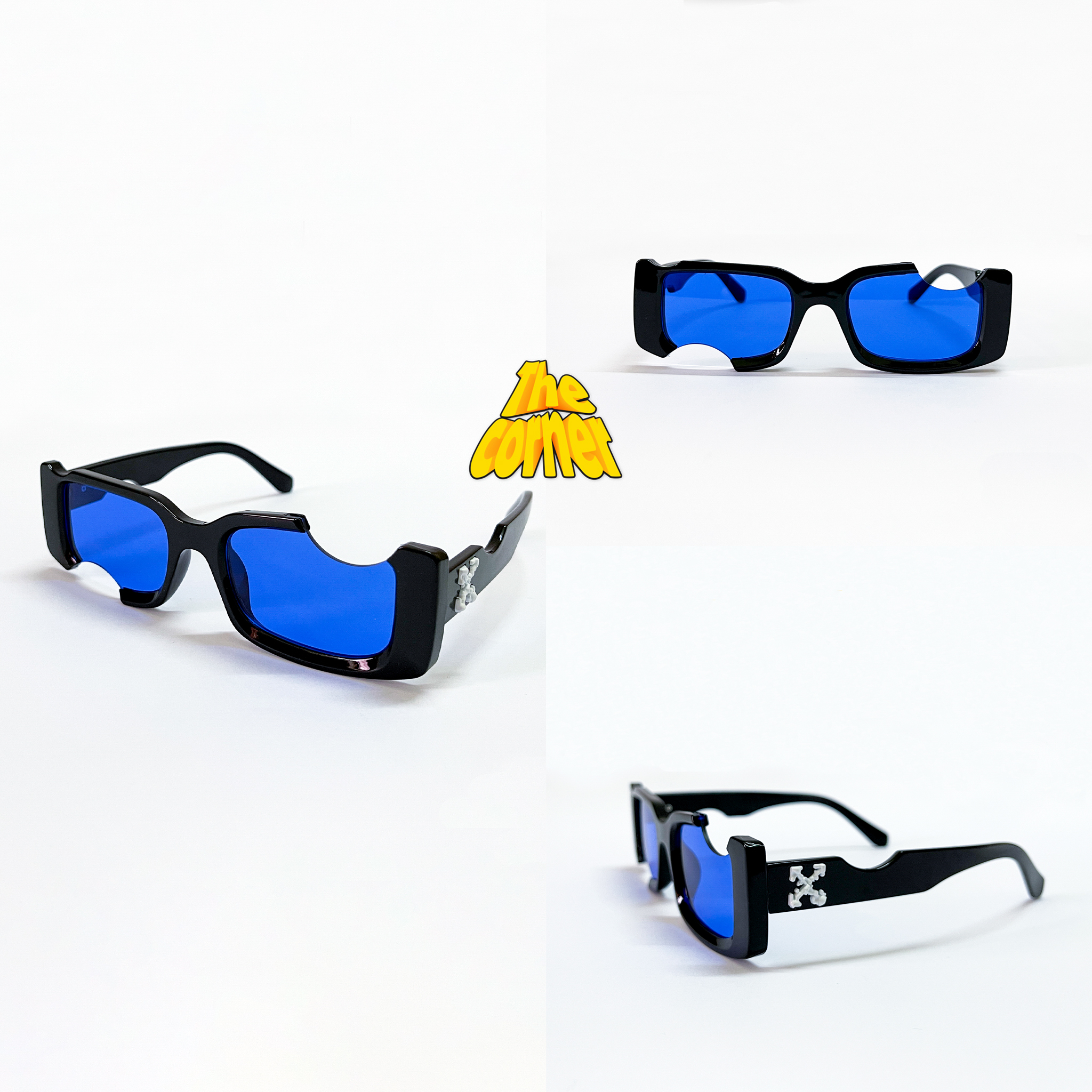 Kính mắt Thời Trang Off-White Holes rectangular-frame [Ảnh thật]