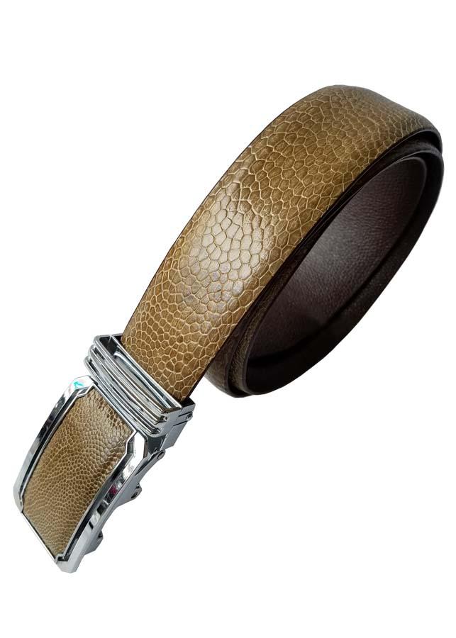 Dây Nịt Nam Da Đà Điểu BIGBEN Cao Cấp N105