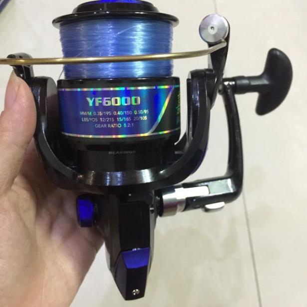 Máy câu cá YF có sẵn cước từ 4000 - 7000