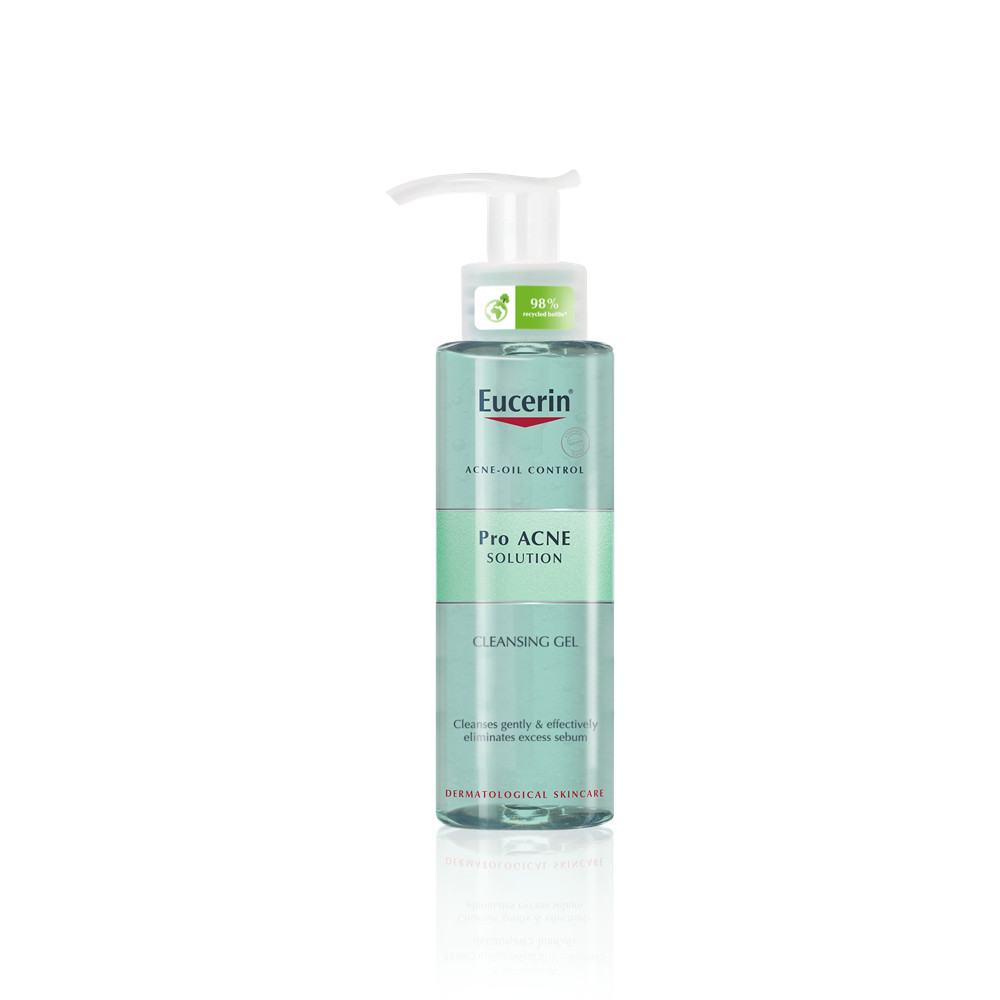 Sữa rửa mặt làm giảm mụn Eucerin Pro Acne Cleansing Gel