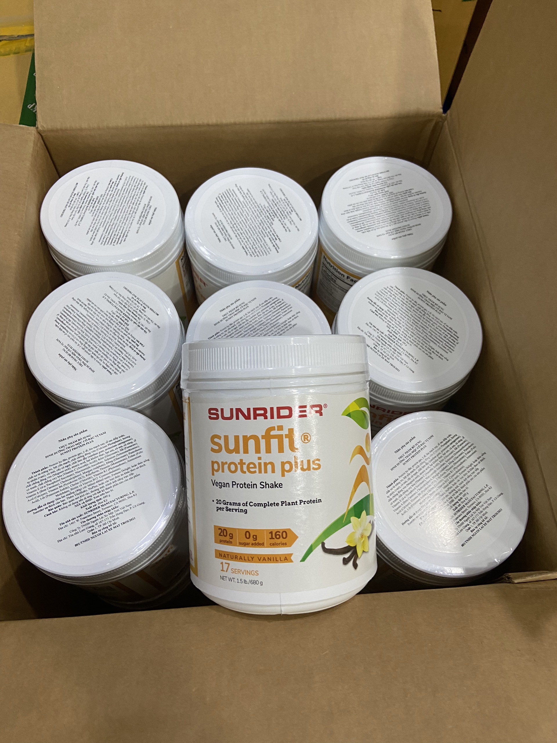 TPBS Thảo Mộc Cô Đặc Vị Vani_Sunfit Protein Plus