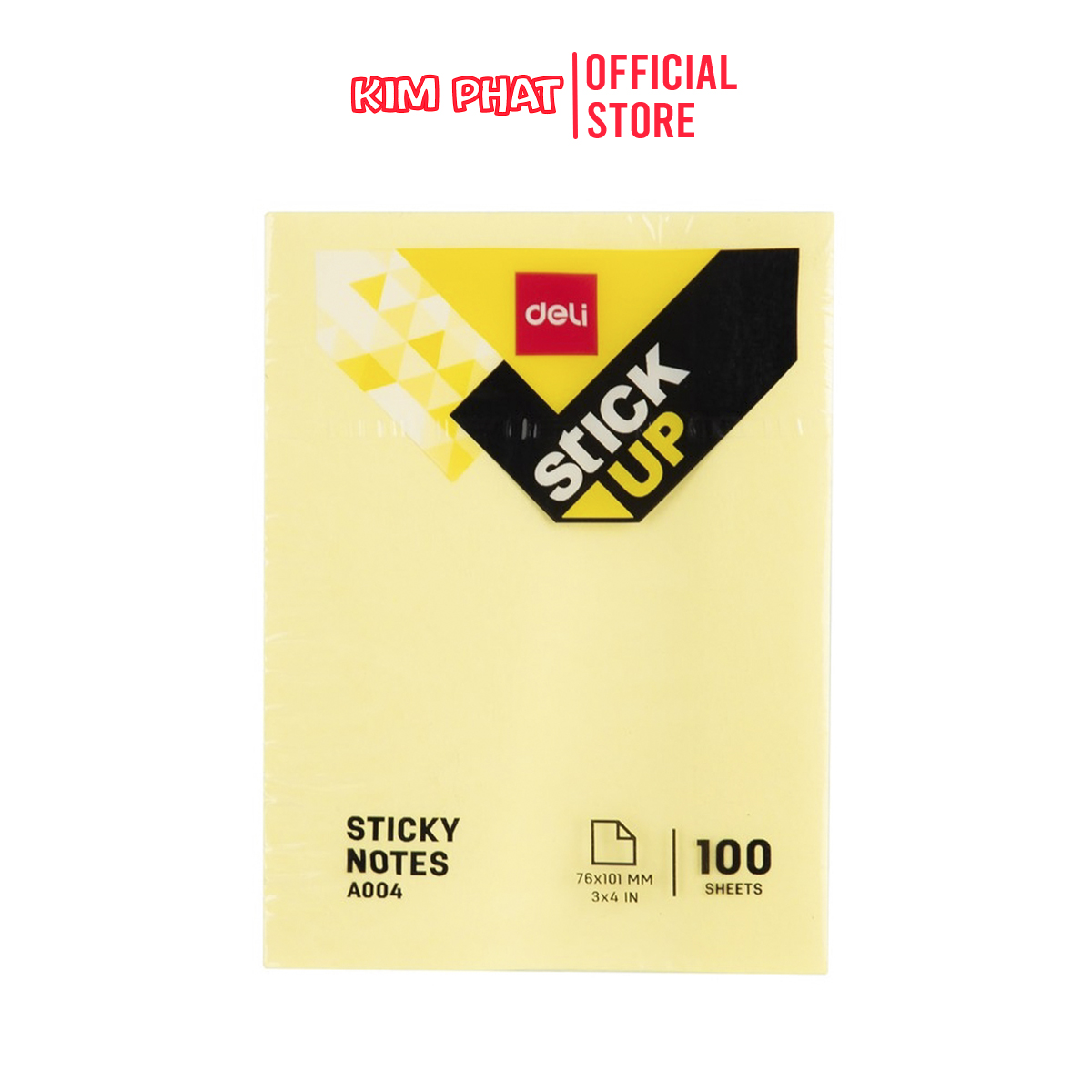 Giấy nhớ, giấy note, giấy ghi chú DELI 3x4 EA00453
