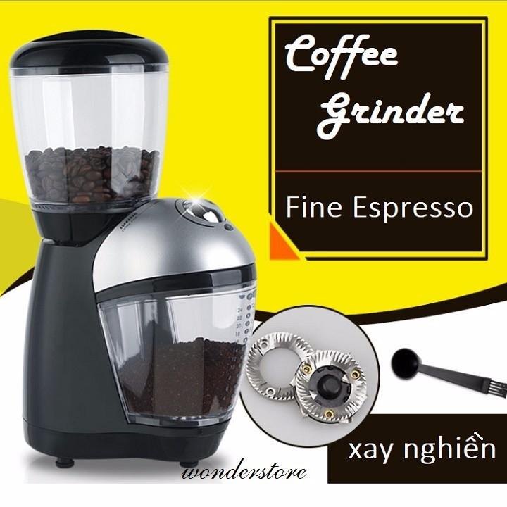 Máy xay cà phê Espresso MITTO máy xay nghiền cà phê điều chỉnh độ mịn