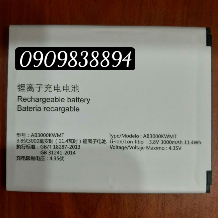 Pin điện thoại philips s327 ab3000kwmt