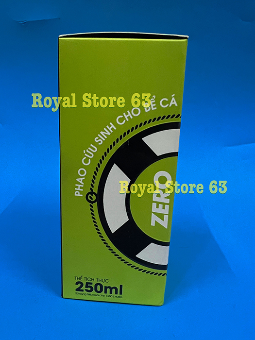 Extra Bio ZERO SHOCK Xử Lý Nước, Giảm Stress, Phao Cứu Sinh Cá Cảnh