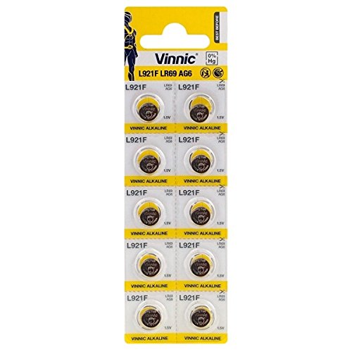 [HCM]Vĩ Pin Đồng Hồ Vinnic  L921F 921 AG6 Vỉ 10 viên