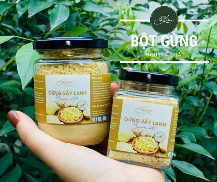 Bột gừng sấy lạnh lọ 150g