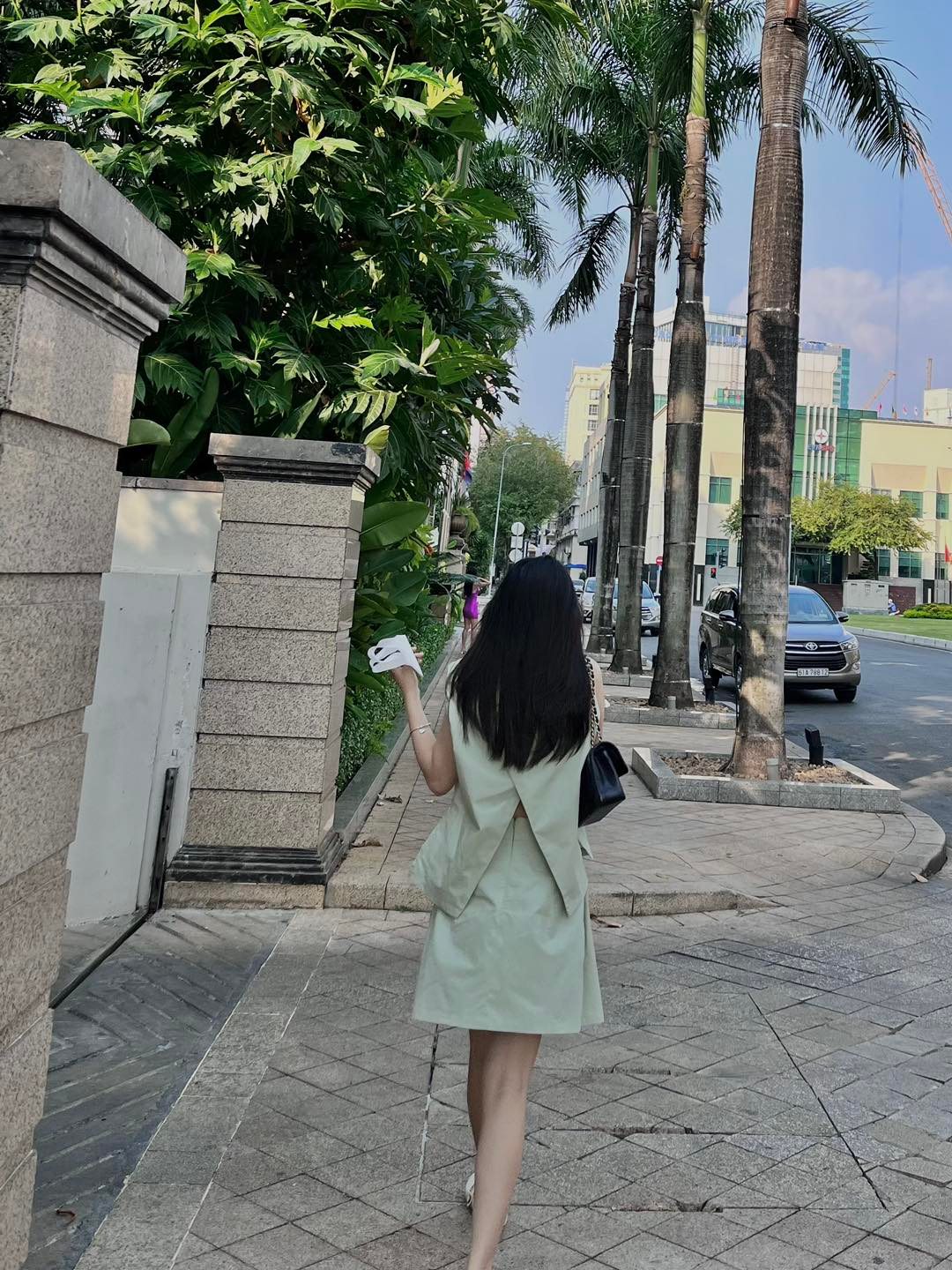 Mushie Studio| Áo kiểu cộc tay - Majida Blouse
