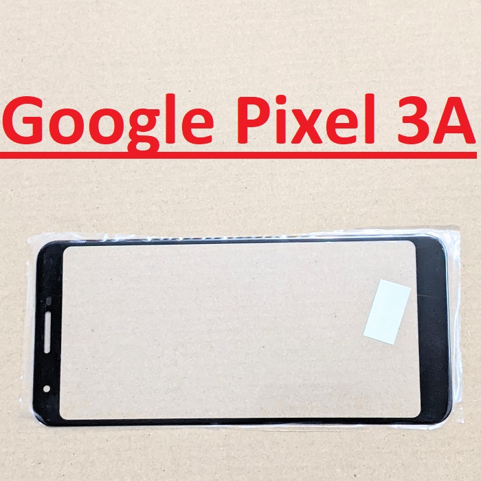 Google Pixel 3A screen glass for screen replacement, touch glass replacement parts