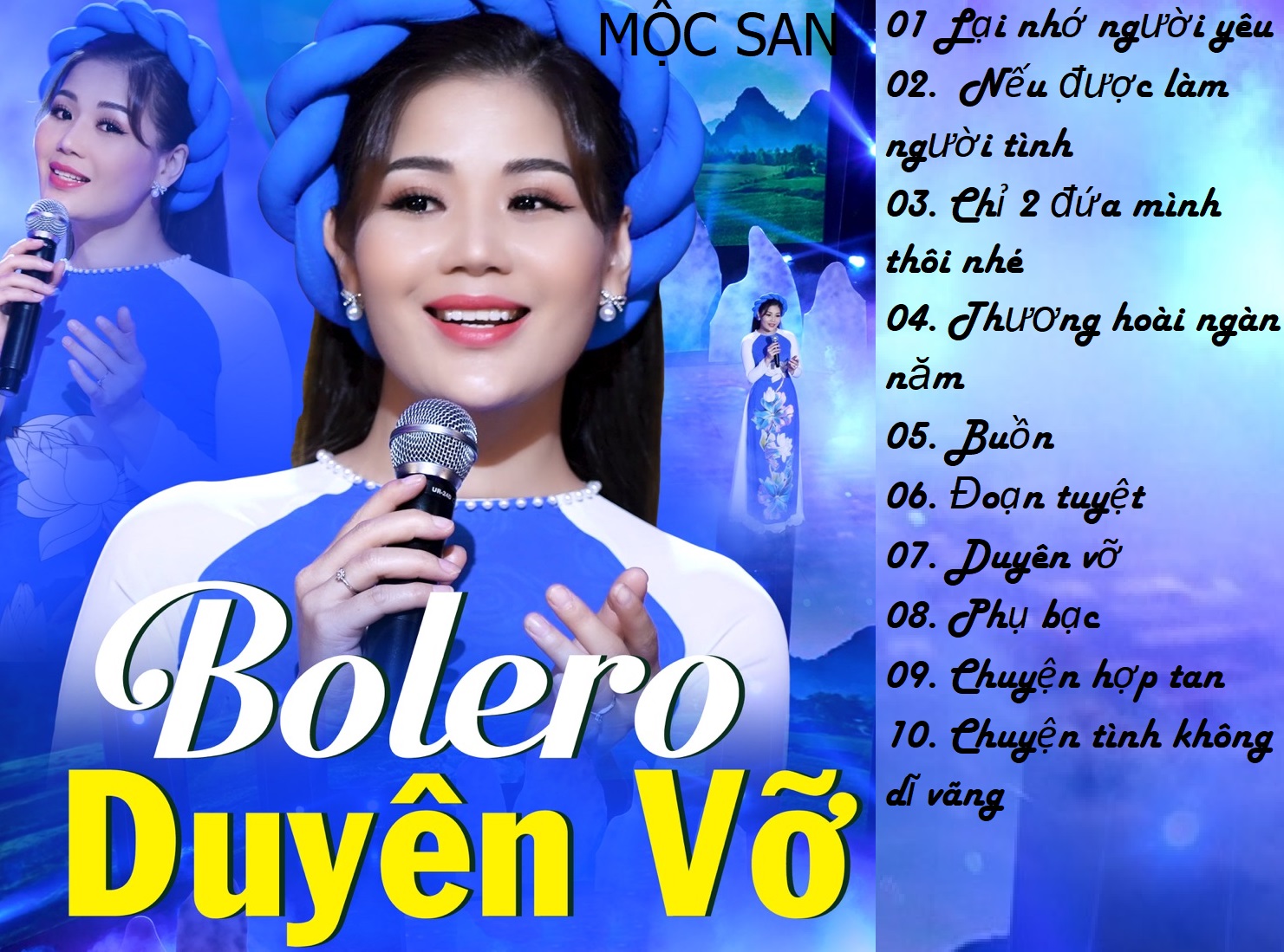 [MD-CD] Bộ 3 Đĩa CD BOLERO Tình Khúc MỘC SAN
