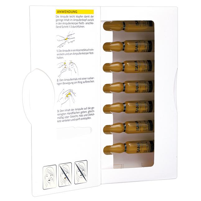 Tinh chất chống nhăn ISANA Q10 7x2ml - Đức