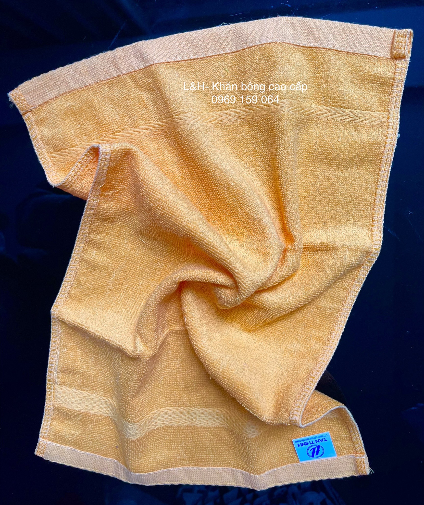 Khăn mặt màu cotton Tân Thịnh, Kt 30x50cm