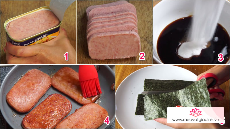 Thịt hộp Hàn Quốc 340G - Lotte date 2026
