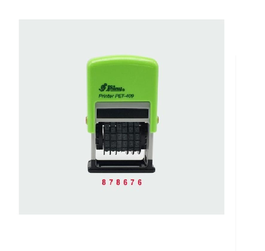 [HCM]Dấu 6 số xoay Shiny S-409