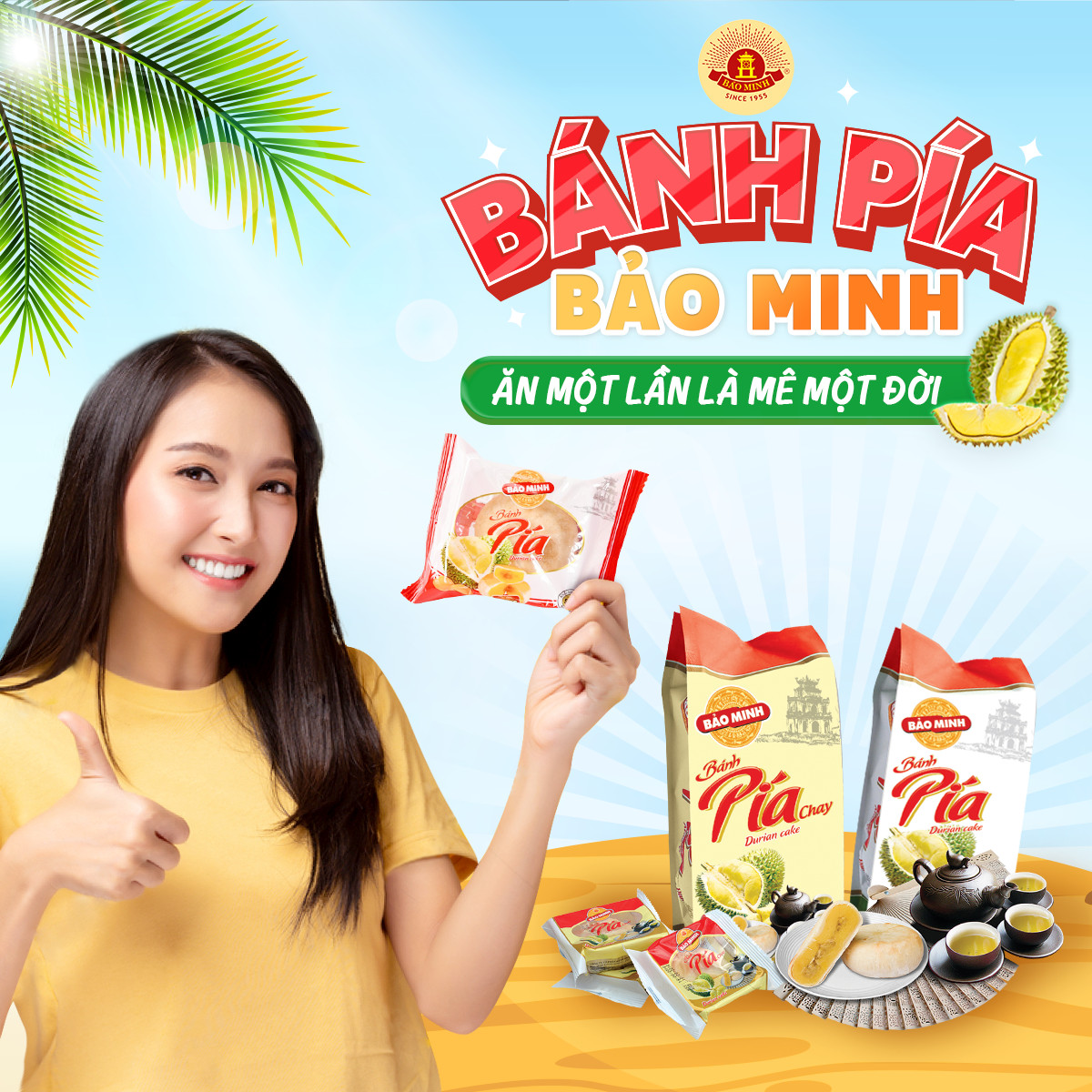 Bánh Pía chay Bảo Minh 300g