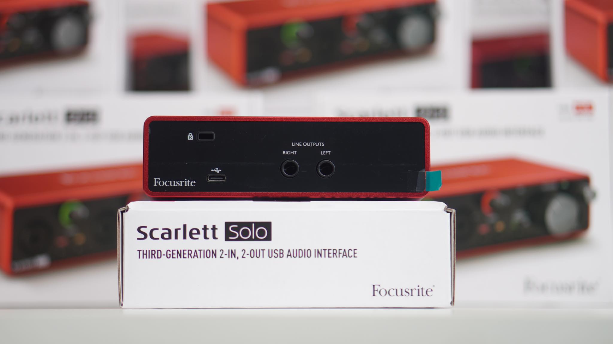 Focusrite Scarlett Solo USB Audio Interface (3rd Gen) [soundcard thu/kiểm âm Solo Gen 3, thế hệ 3, NEW & chính hãng]