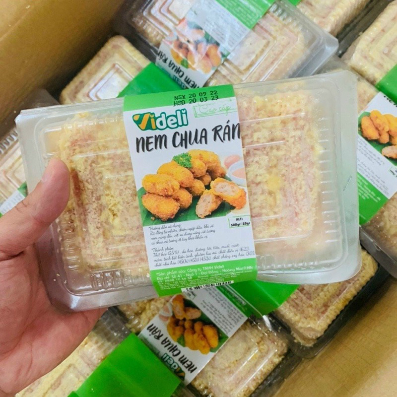 Nem chua rán Videli 500gr (giao tphcm)