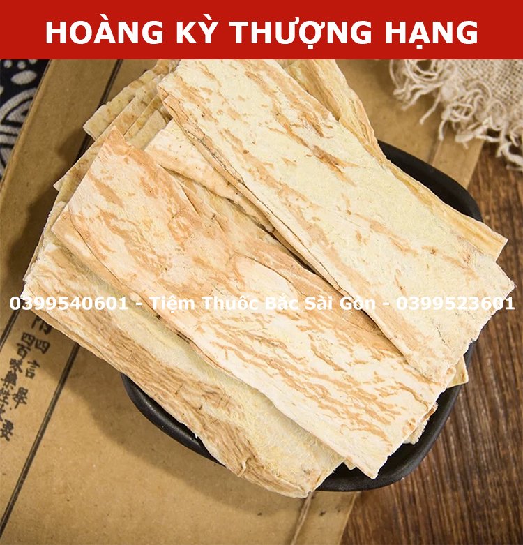Hoàng Kỳ Thái Lát Loại Thượng Hạng 100gram (Lát To,Nhiều Dược Chất)