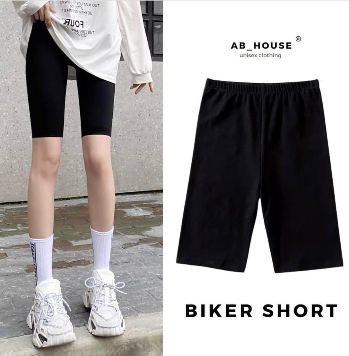 Quần Legging Đùi, Quần Legging Lửng Chất Cotton Siêu Co Giãn