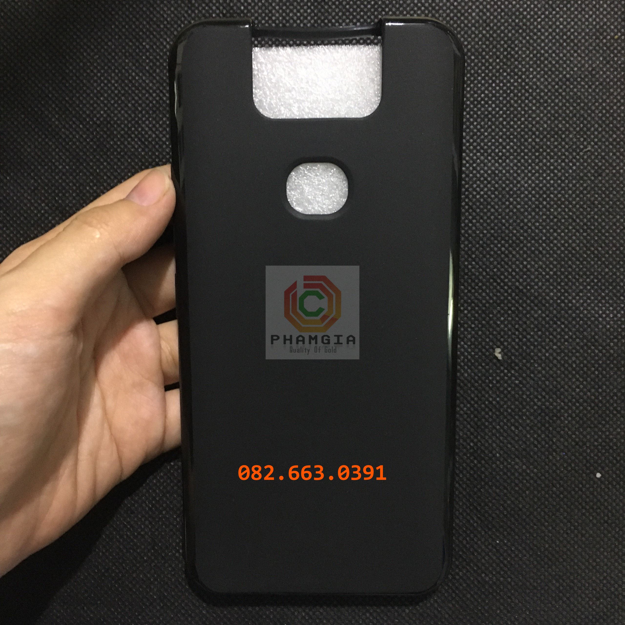Ốp lưng Asus Zenfone 6 (ZS630KL) dẻo đen cao cấp