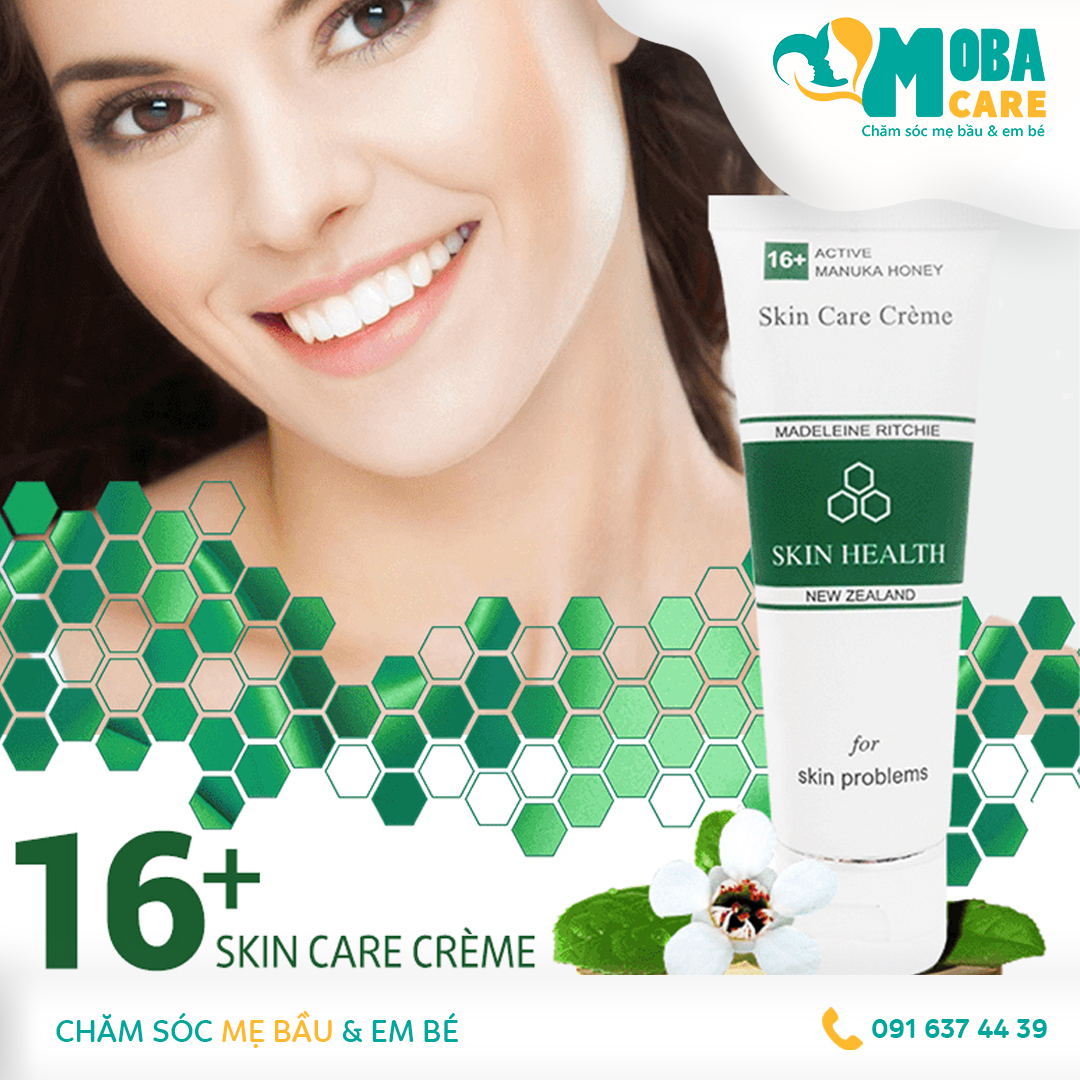 Kem mật ong Madeleine Ritchie 16+ Active Manuka Honey 80ml