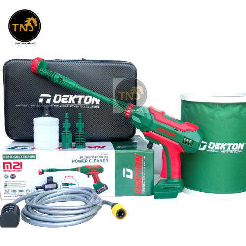 Máy rữa xe pin 21v Dekton M21-SRX140BL KO PIN SẠC