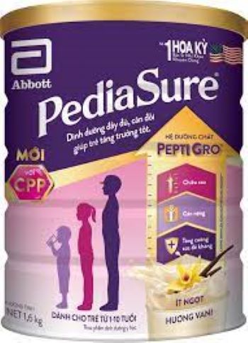Sữa Pediasure 1,6kg (Mẫu mới ít ngọt)