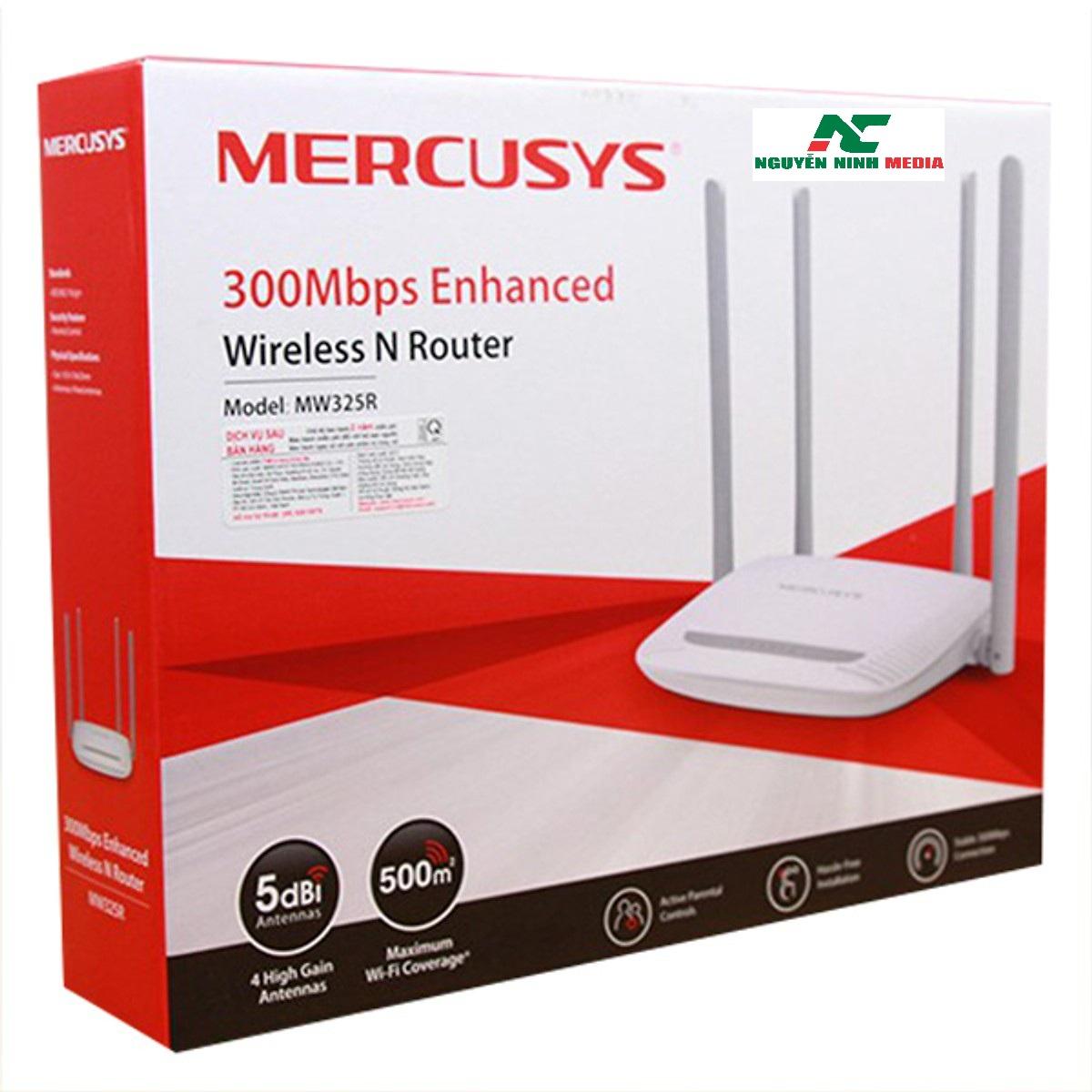 Router Wifi  Mercusys MW325R 300Mbps [Modem wifi]