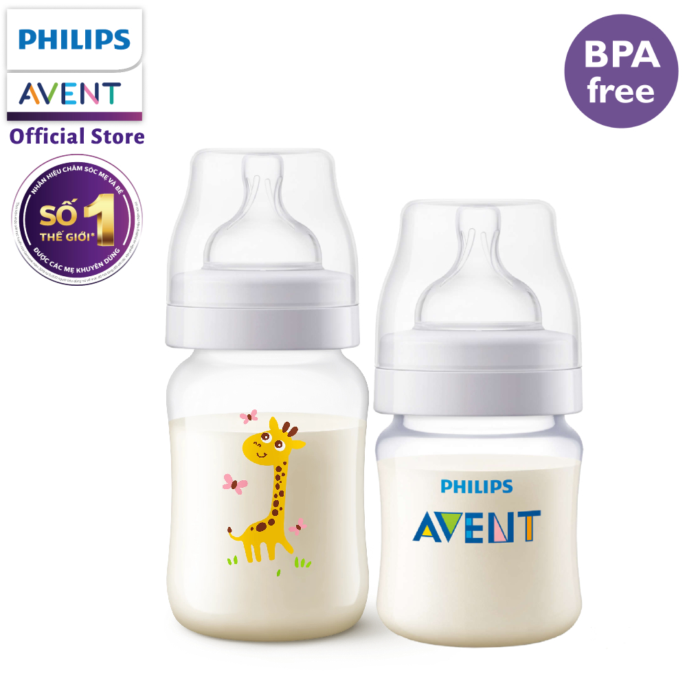 Bình sữa Philips Avent (Shrink wrap) - Không hộp SCF560/18 SCF563.30
