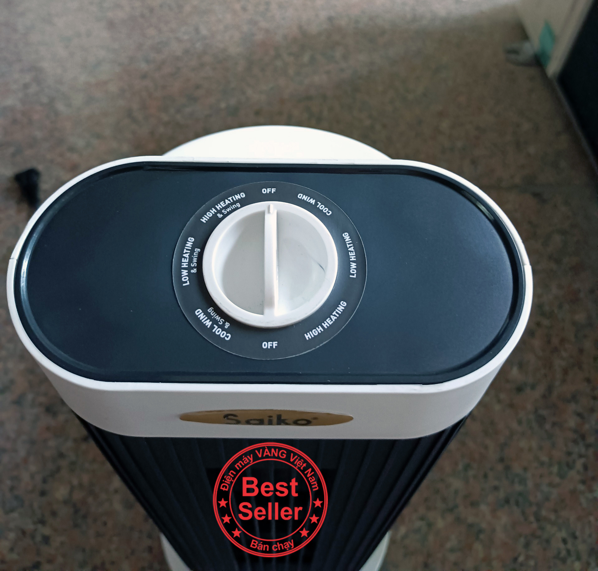 Quạt sưởi gốm Saiko HP2015 2000W