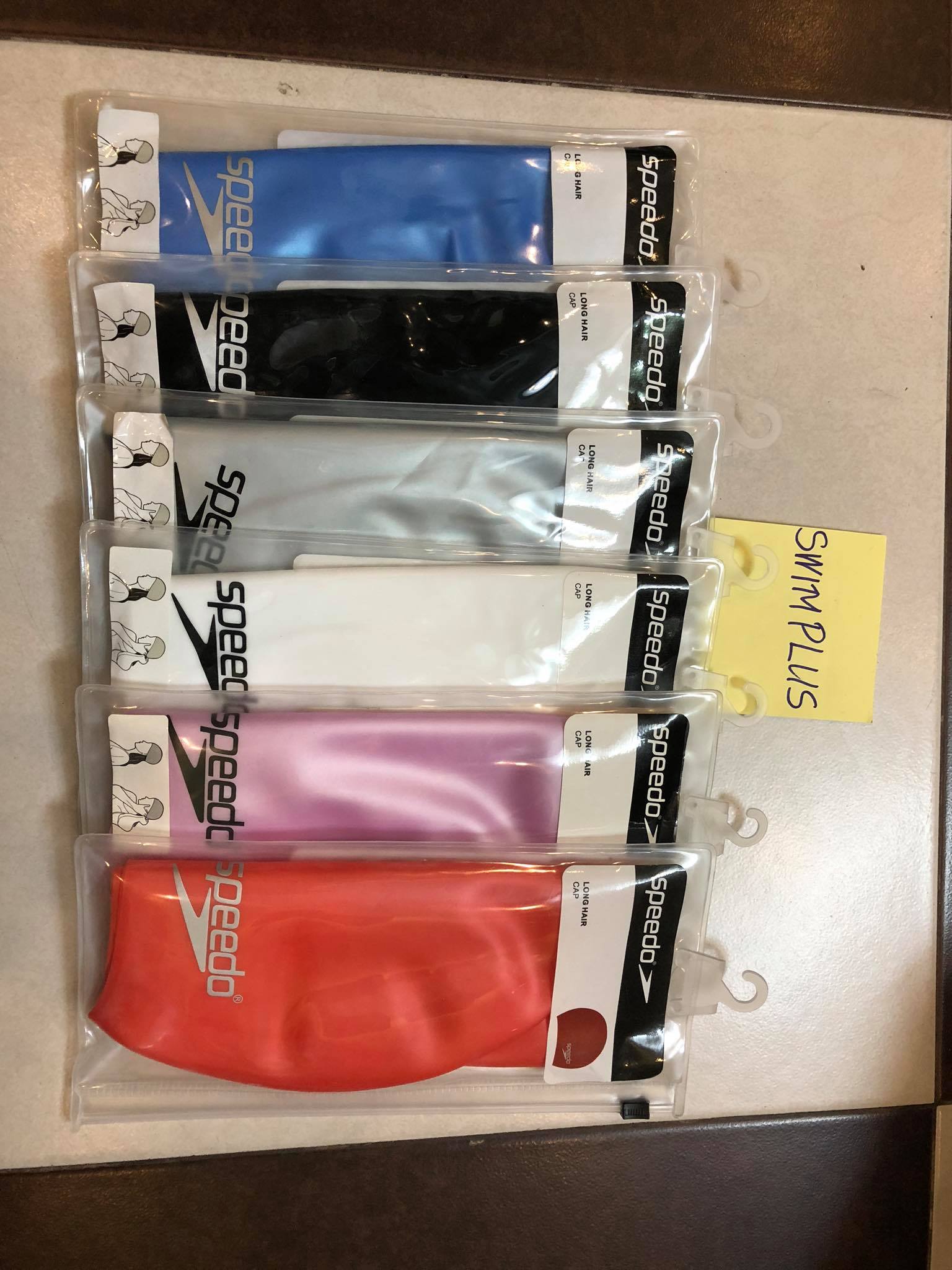 Mũ bơi silicone Plain Flat Speedo ( Long hair )