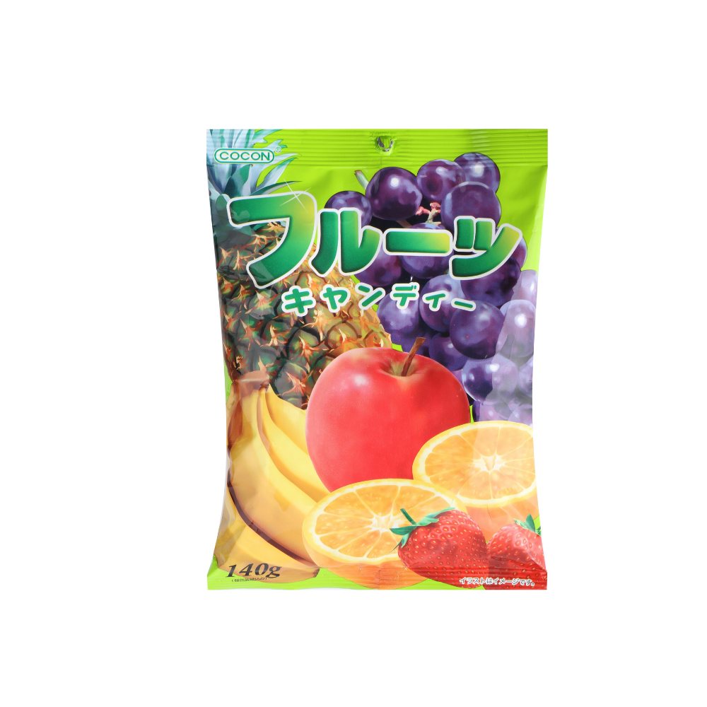 Combo 5 Gói Kẹo Trái Cây Cocon Fruit Candy 140g