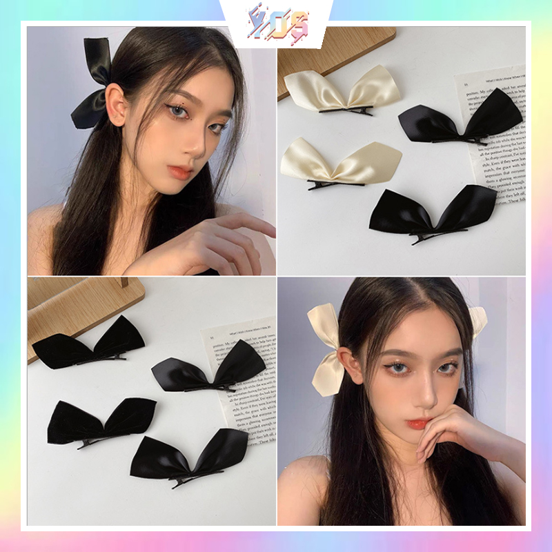 [Có sẵn] Set 2 kẹp tóc nơ Jisoo - Blackpink cực hot