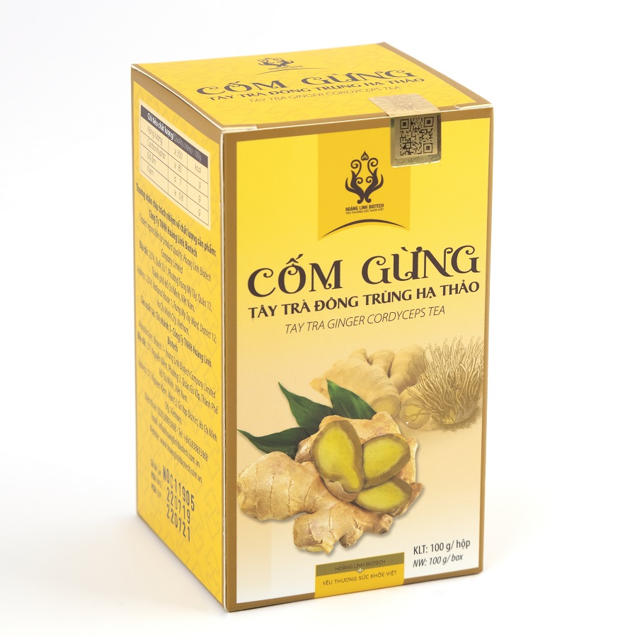 Cốm Gừng Tây Trà Đông Trùng Hạ Thảo