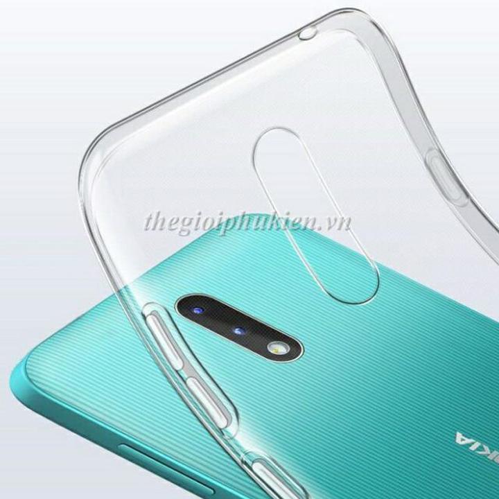 Ốp lưng Nokia 2.3 Silicon dẻo trong suốt