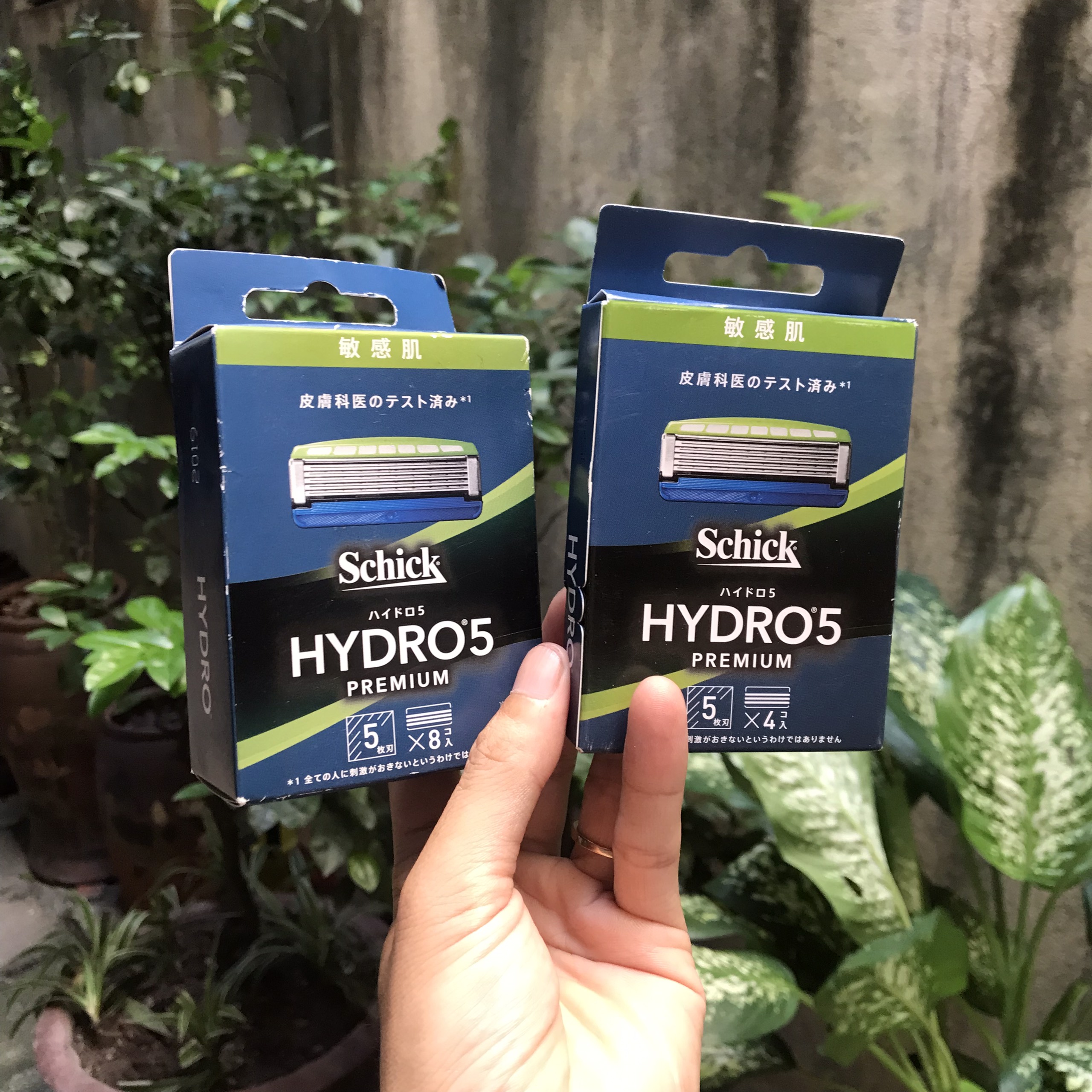 Vỉ 8 lưỡi dao cạo râu Schick Hydro 5