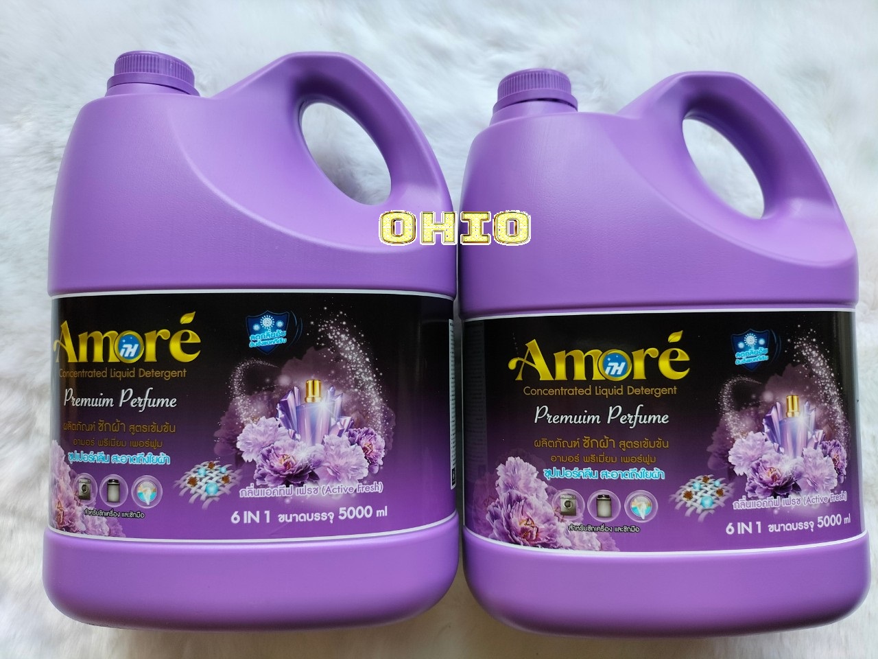 Nước giặt xã 6 in 1 Amore Thái lan