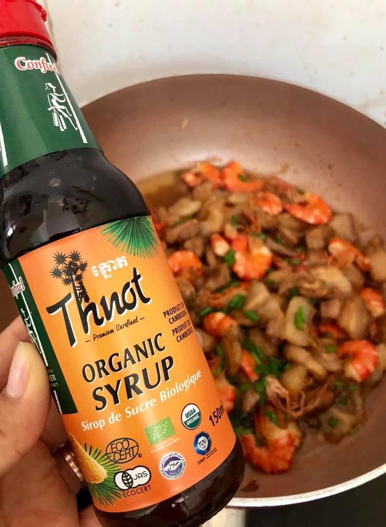 Syrup mật đường thốt nốt hữu cơ Organic Thnot Confirel 150ml