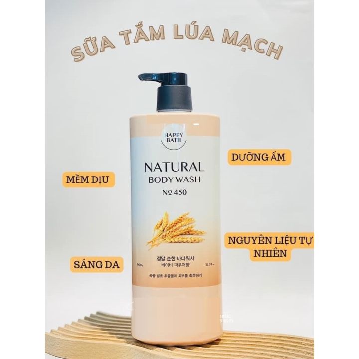 Sữa tắm Happy Bath hương hoa Essence Body Wash dưỡng trắng thơm lâu 900ml Zavenci